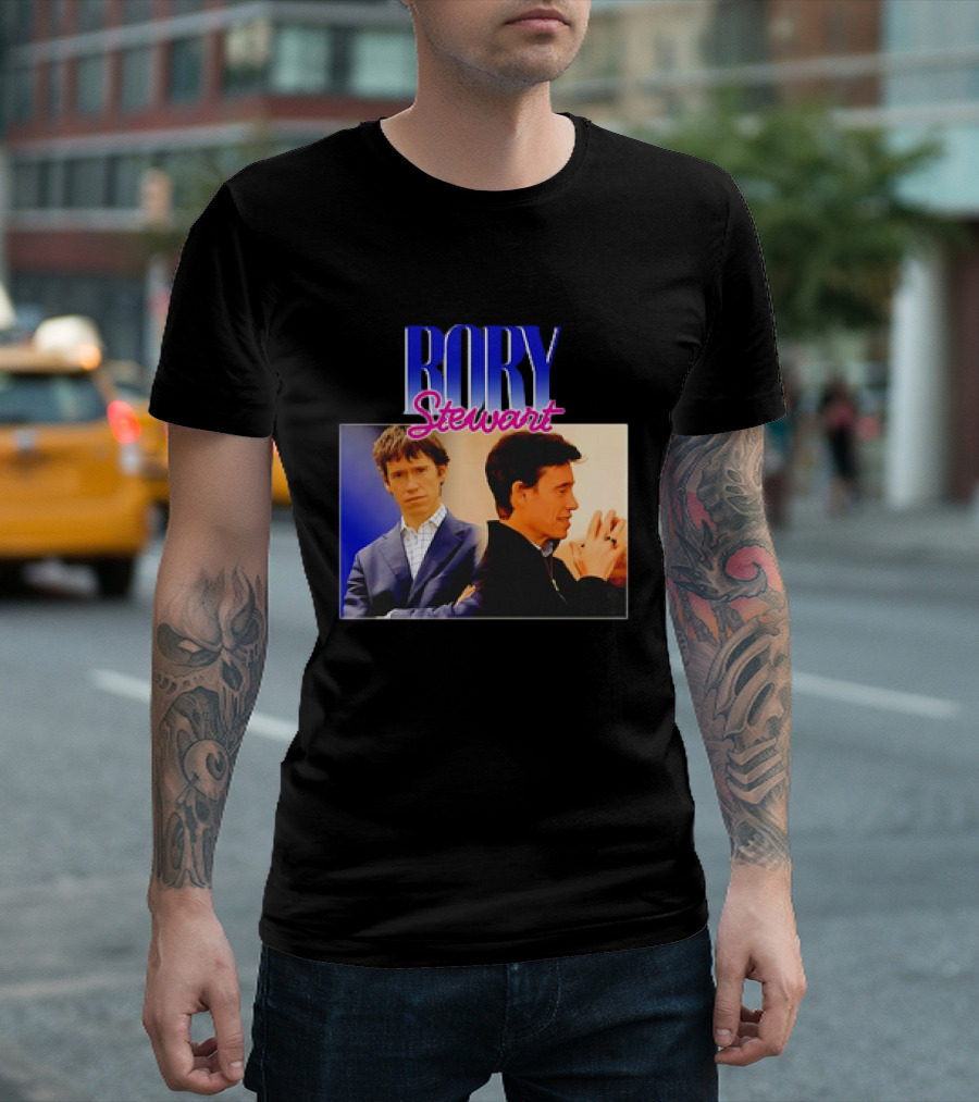 Rory Stewart Retro Style Dual Image T-Shirt