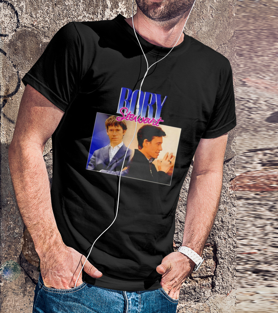 Rory Stewart Retro Style Dual Image T-Shirt