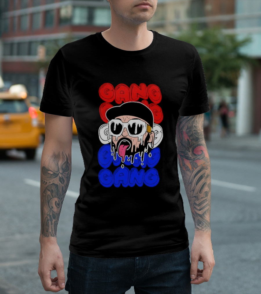 Rooler Kingsday Gang 2025 Dripping Face Art Iconic Style T-Shirt