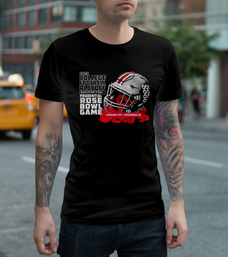 Rose Bowl Game College Football Playoff Pasadena CA January 1st 2025 T-Shirt