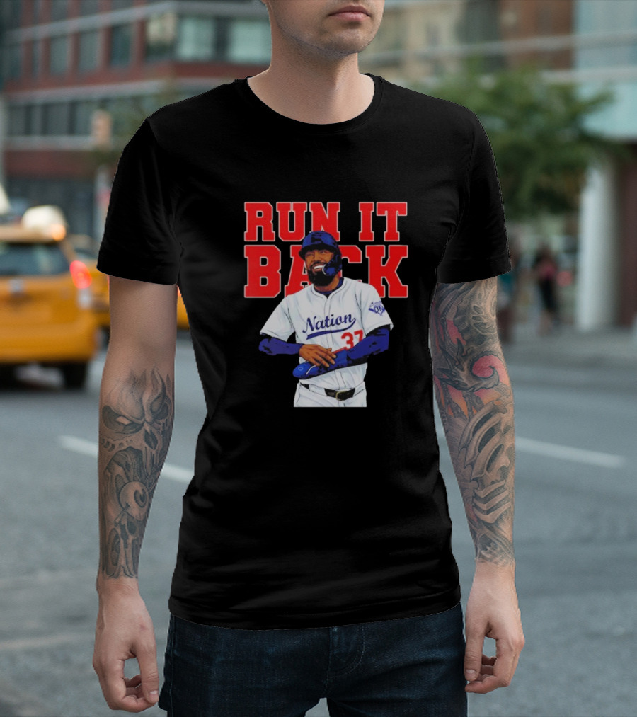 Run It Back Teoscar Hernández Nation 37 T-Shirt