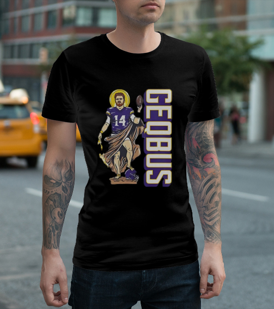 Sam Darnold GEQBUS 14 Minnesota Vikings T-Shirt