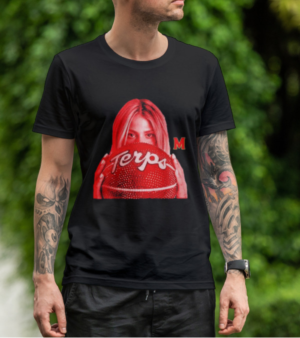 Saylor Poffenbarger Terps Basketball Maryland M T-Shirt