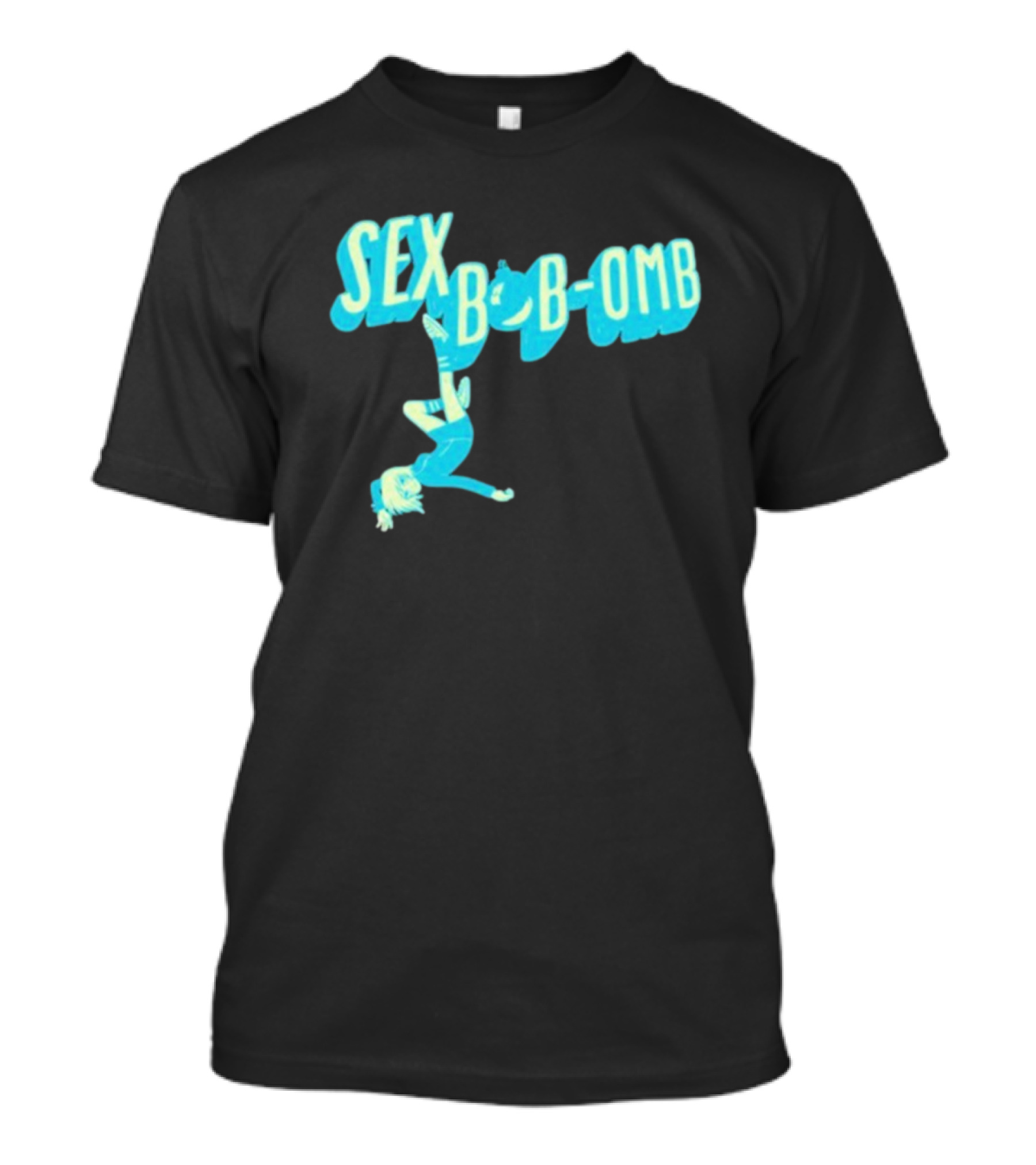 Sex Bob-Omb Scott Pilgrim Character Handstand T-Shirt