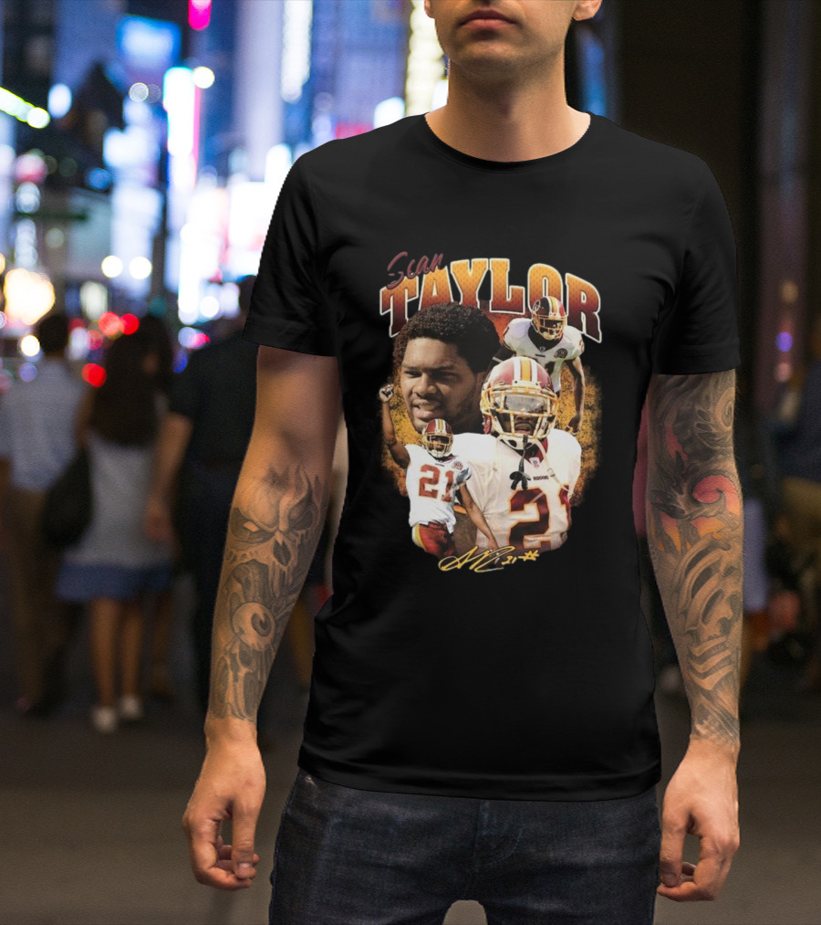 Sean Taylor 21 Washington Commanders Football Legend #21 T-Shirt