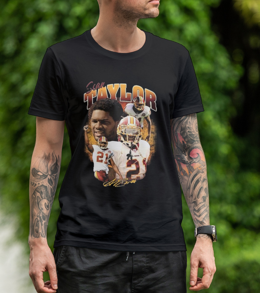 Sean Taylor 21 Washington Commanders Football Legend #21 T-Shirt
