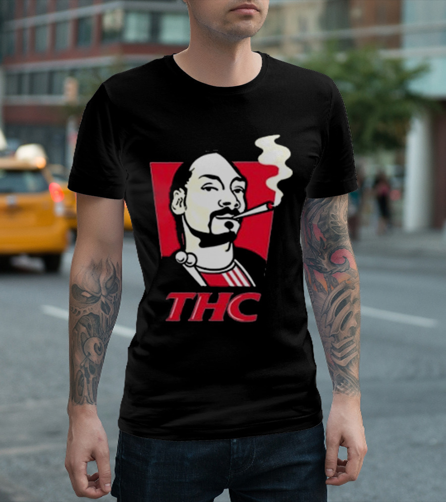 Snoop Dogg THC Smoke Vintage Style Retro Iconic Imagery T-Shirt