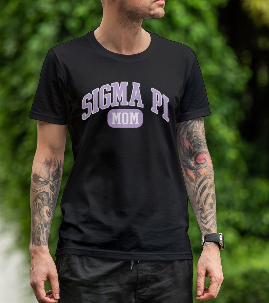 Sigma Pi Mom Collegiate Greek Letters T-Shirt