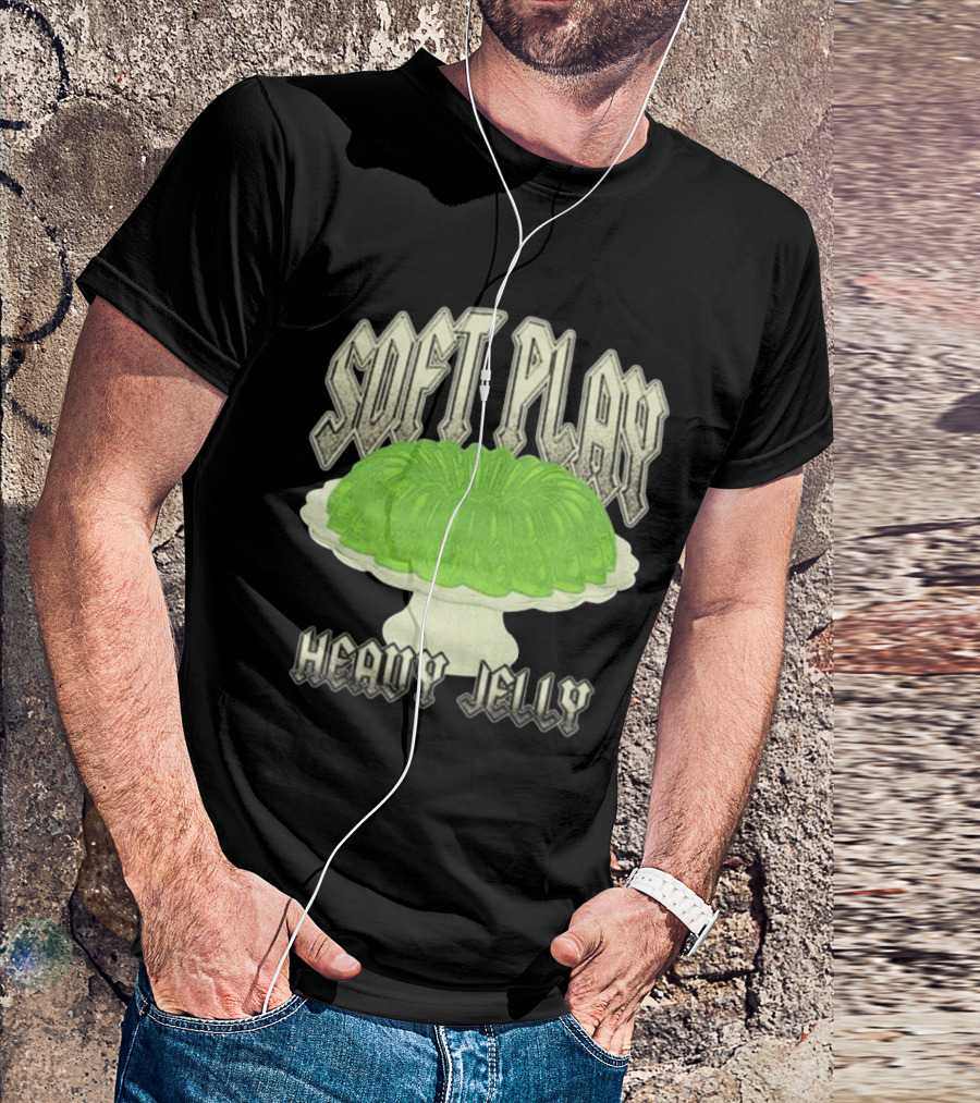 Soft Play Heavy Jelly Vintage Style Dessert Graphic T-Shirt