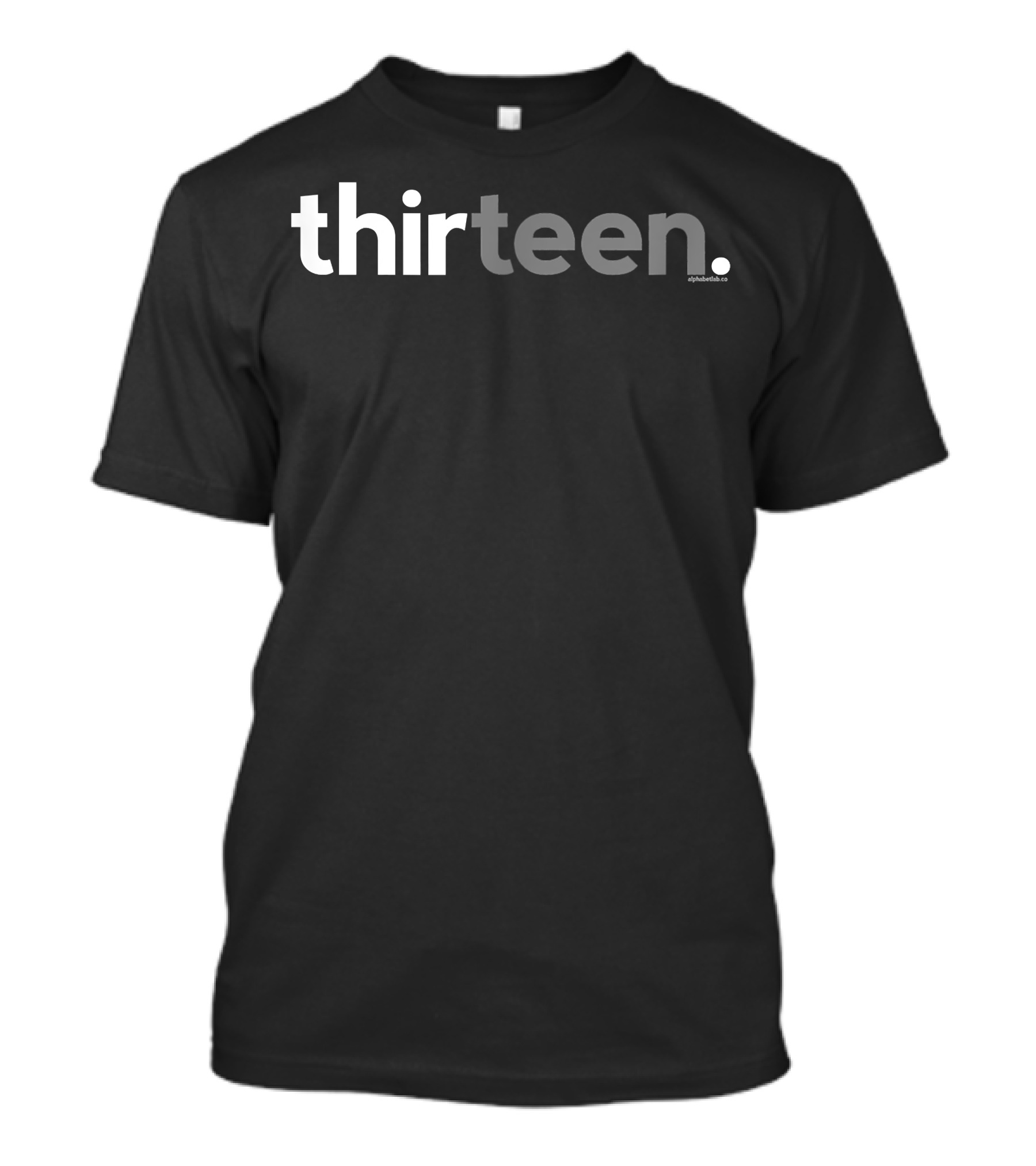 Thirteen Birthday For Boys Age 13 Year Party Teen T-Shirt