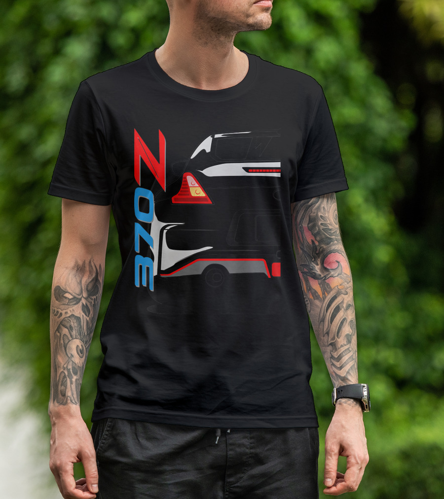 370Z Car Rear View T-Shirt
