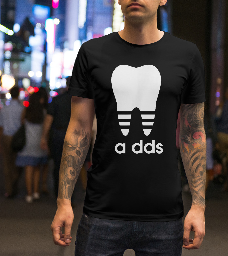 A DDS Funny Dentist Dental Student Humor Graduation Gift Tooth T-Shirt