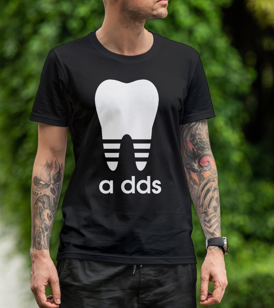 A DDS Funny Dentist Dental Student Humor Graduation Gift Tooth T-Shirt