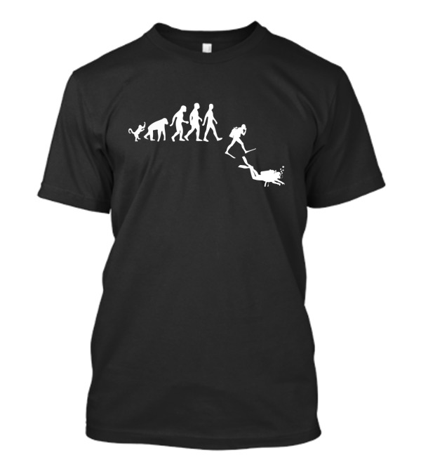 Scuba Diving Evolution Revolution T-Shirt