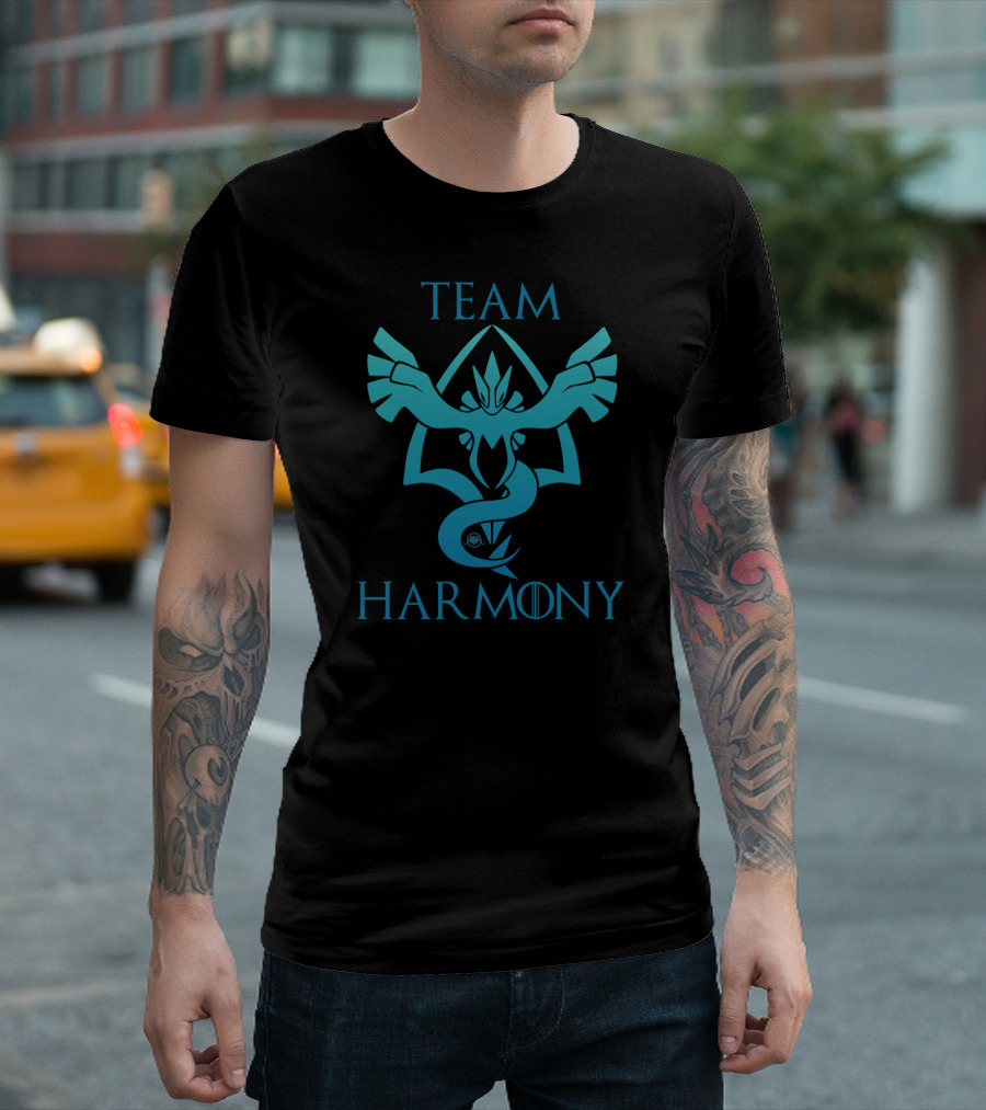 Team Harmony Mystic Articuno Lugia T-Shirt