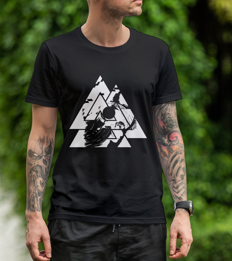 Valkyrie Valknut Viking Norse T-Shirt