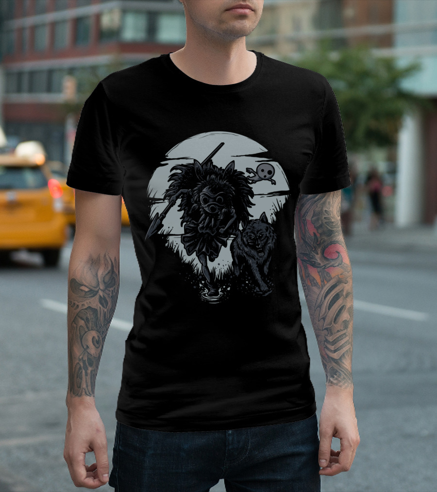 The Wolf Princess Wolves Animal Spirit Guardians T-Shirt