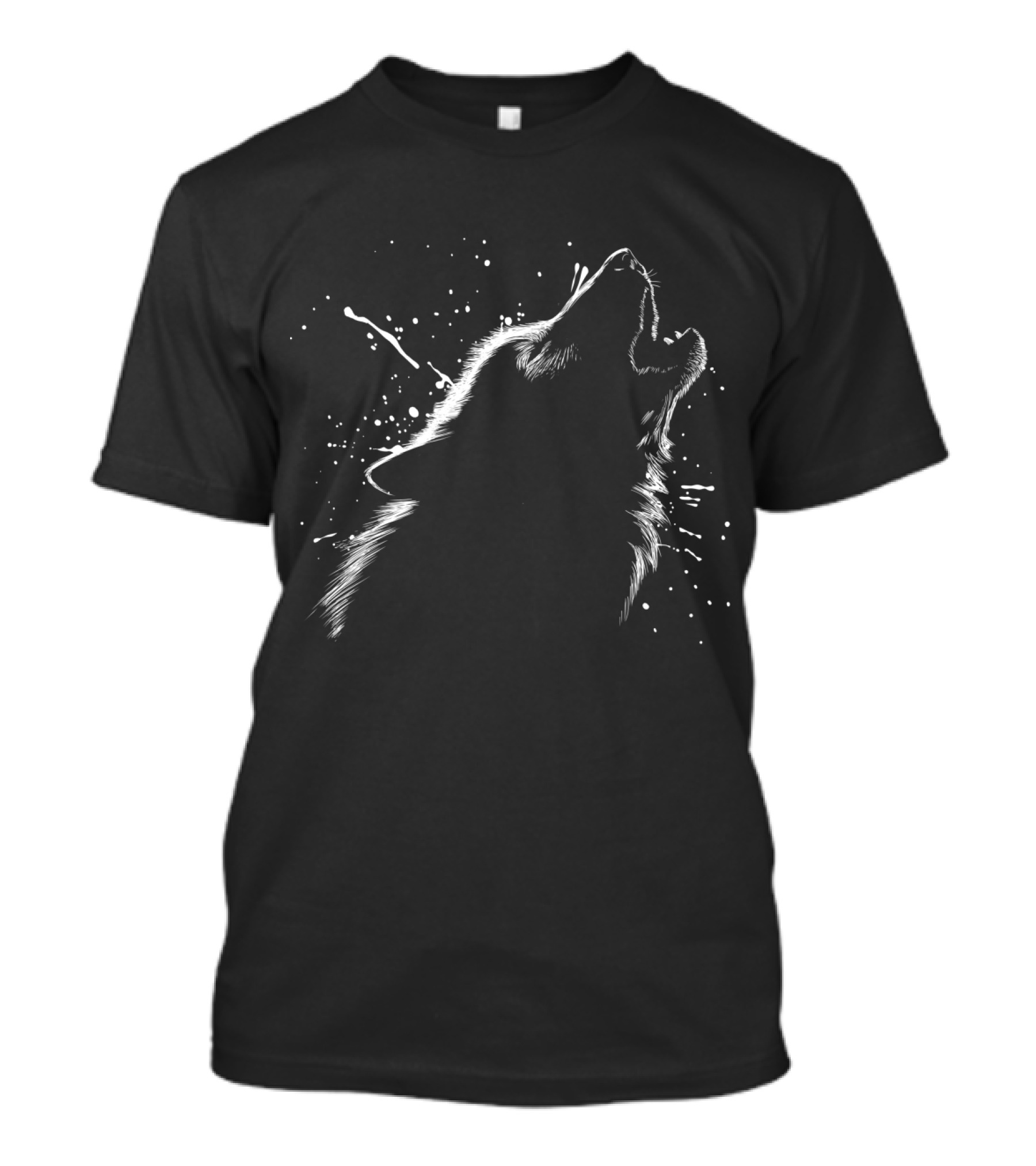 Wolf White Wolf Howling Wolves Animal T-Shirt