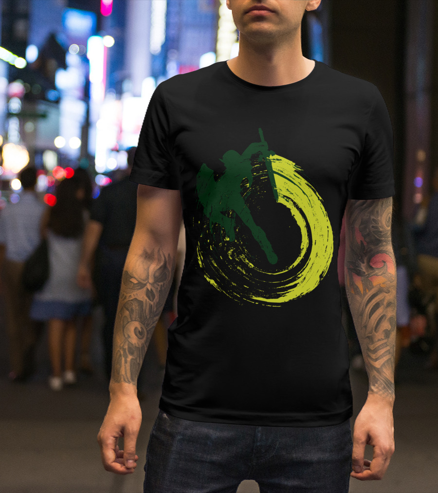 Hyrule Hero Legend Of Zelda Link Swirl T-Shirt