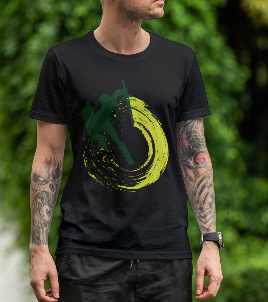 Hyrule Hero Legend Of Zelda Link Swirl T-Shirt