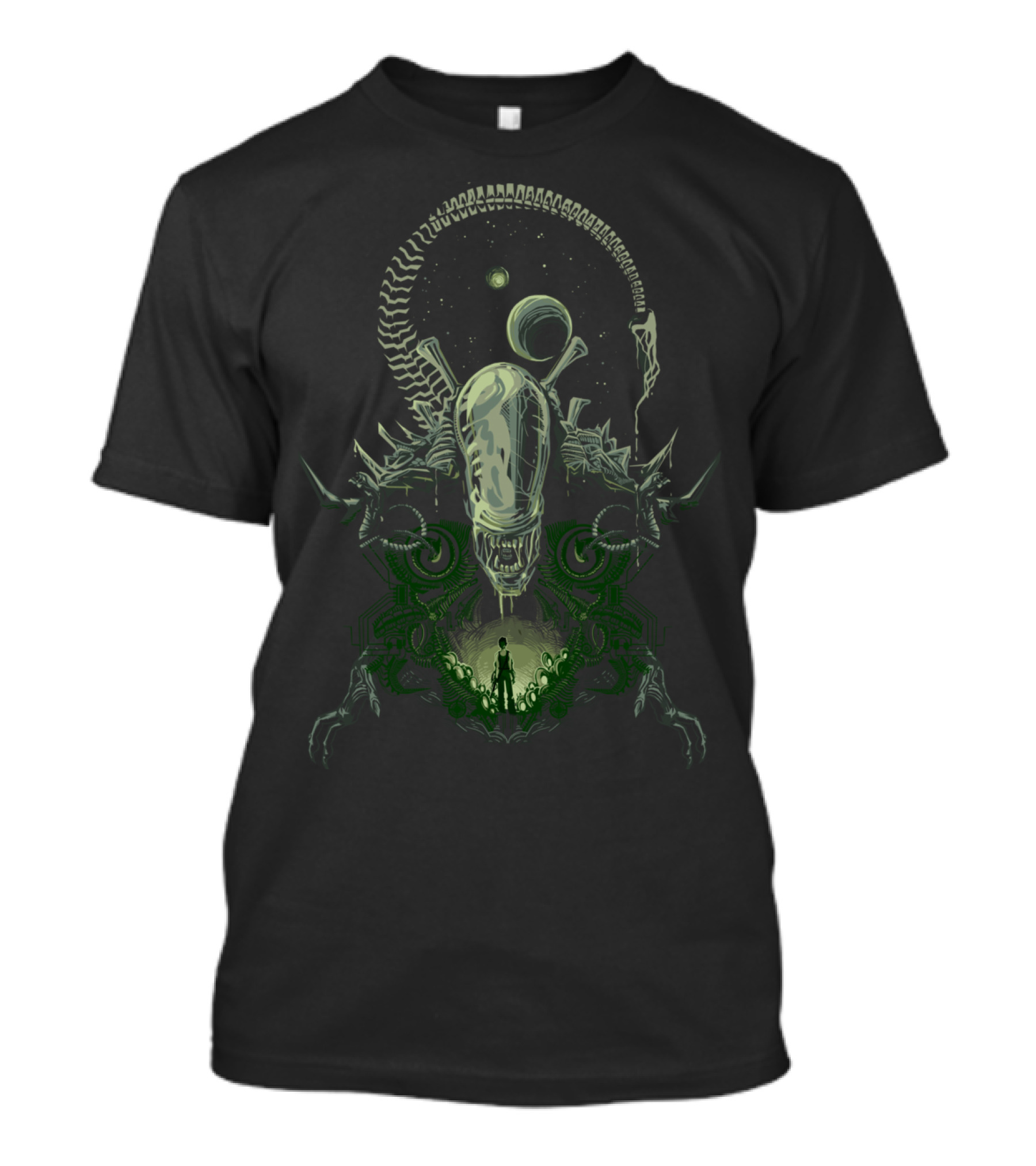 Alien Nightmare Cosmic Encounter T-Shirt