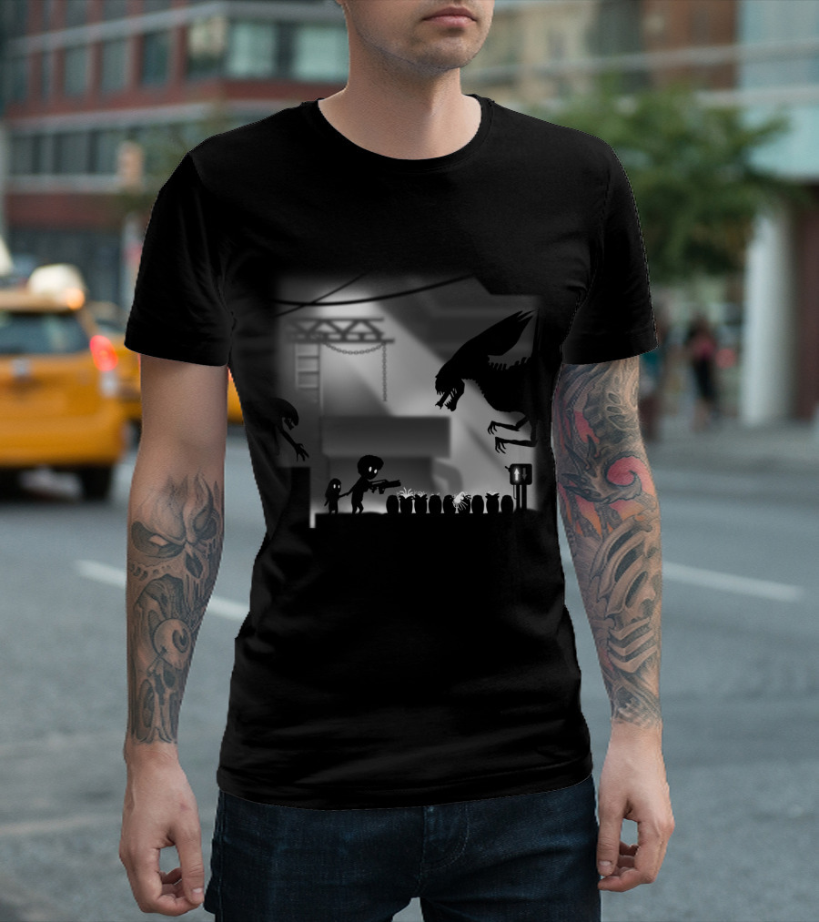 Ripley Limbo Crossover Alien Monster Confrontation T-Shirt