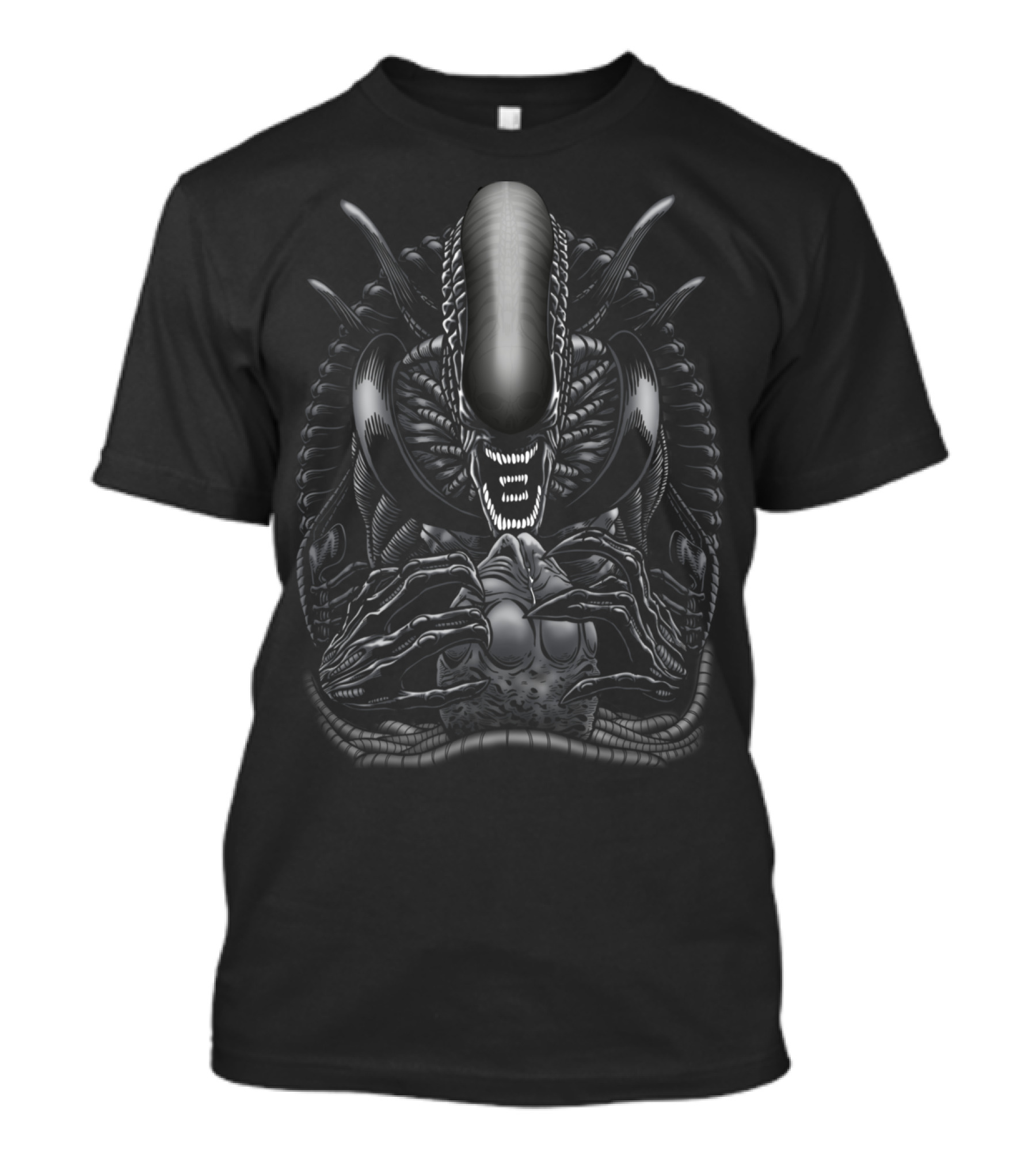 The Passenger Alien Creature Xenomorph Design Horror Villain T-Shirt