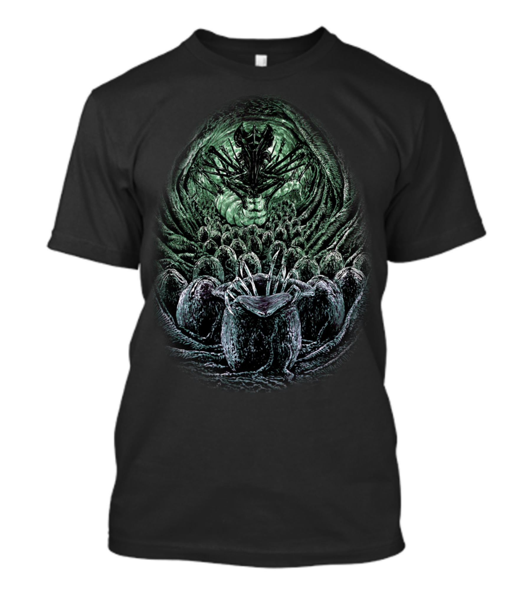 The Hive Alien Queen Egg Chamber Horror T-Shirt