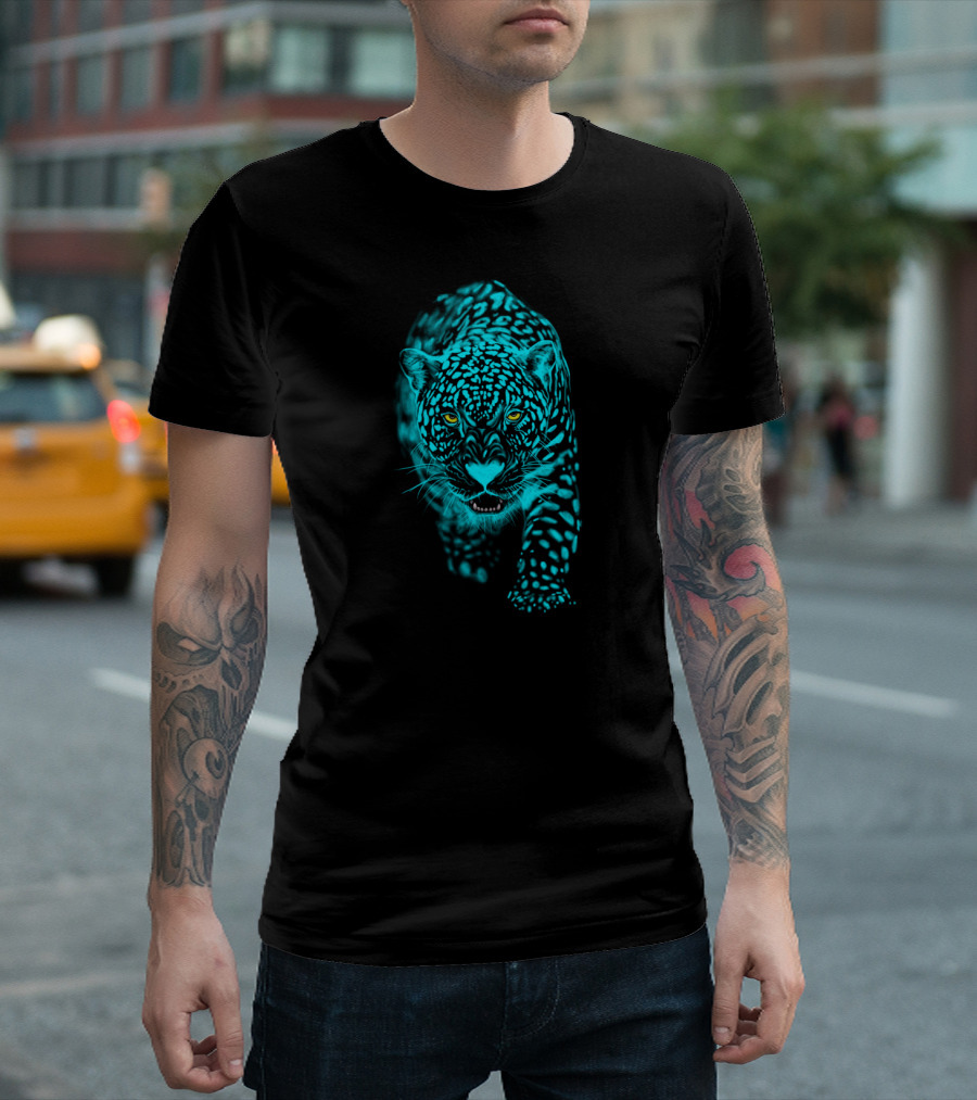 Shadow Hunter Neon Jaguar T-Shirt