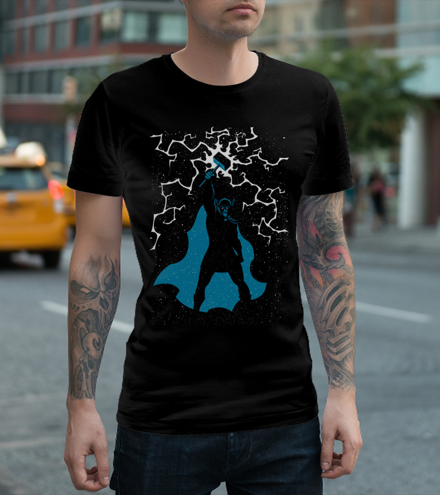 Thor Viking Norse Lightning Warrior T-Shirt