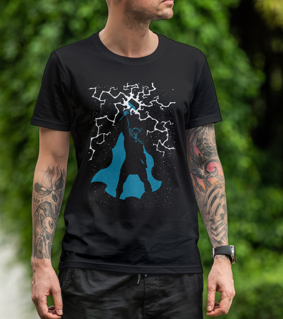 Thor Viking Norse Lightning Warrior T-Shirt