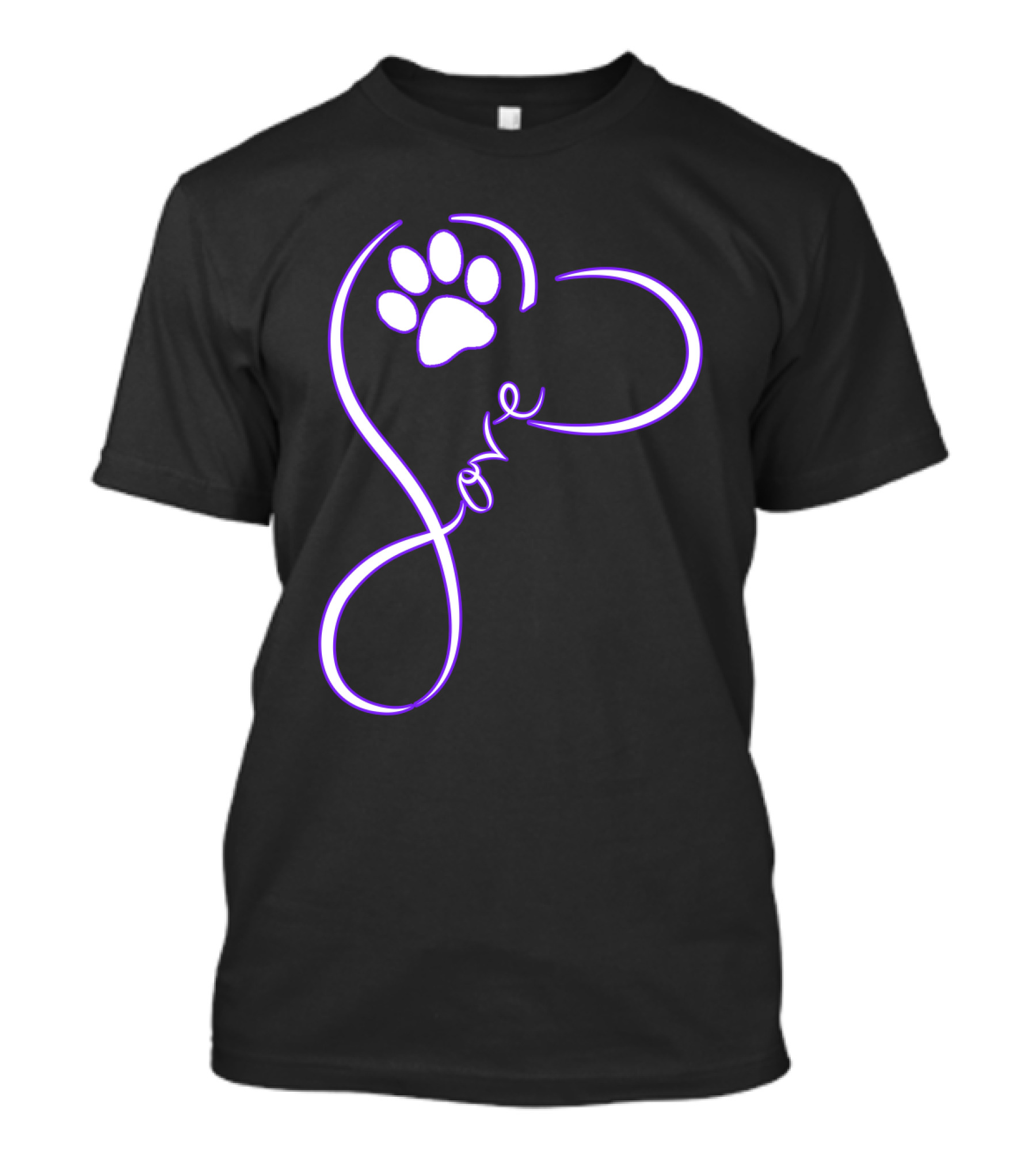 Love Paw Tattoo T-Shirt