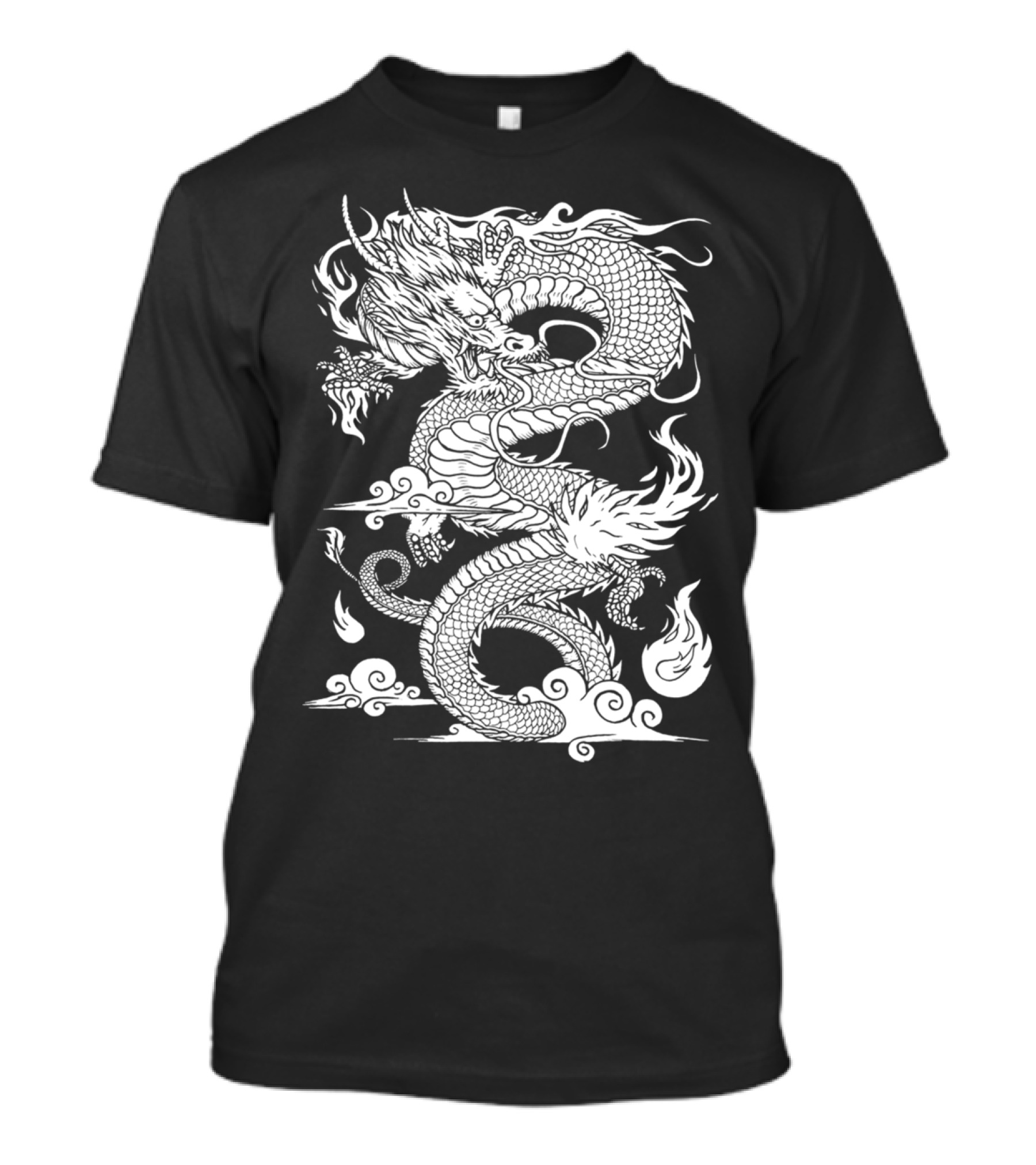 Chinese Dragon Mythical Serpent Iconic Celestial T-Shirt