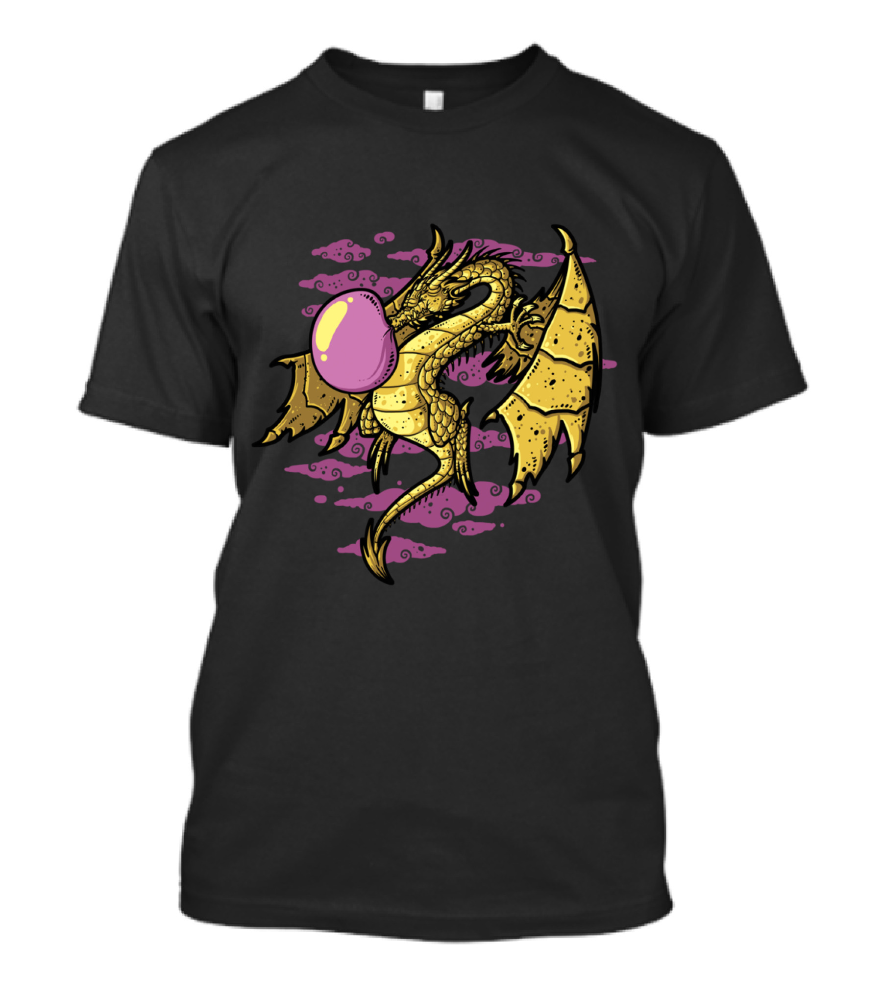 Dragon Breath Bubblegum Fantasy Clouds T-Shirt