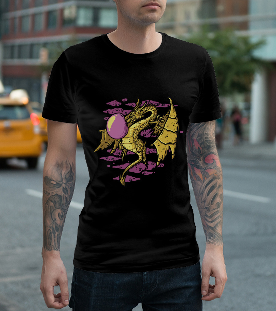 Dragon Breath Bubblegum Fantasy Clouds T-Shirt