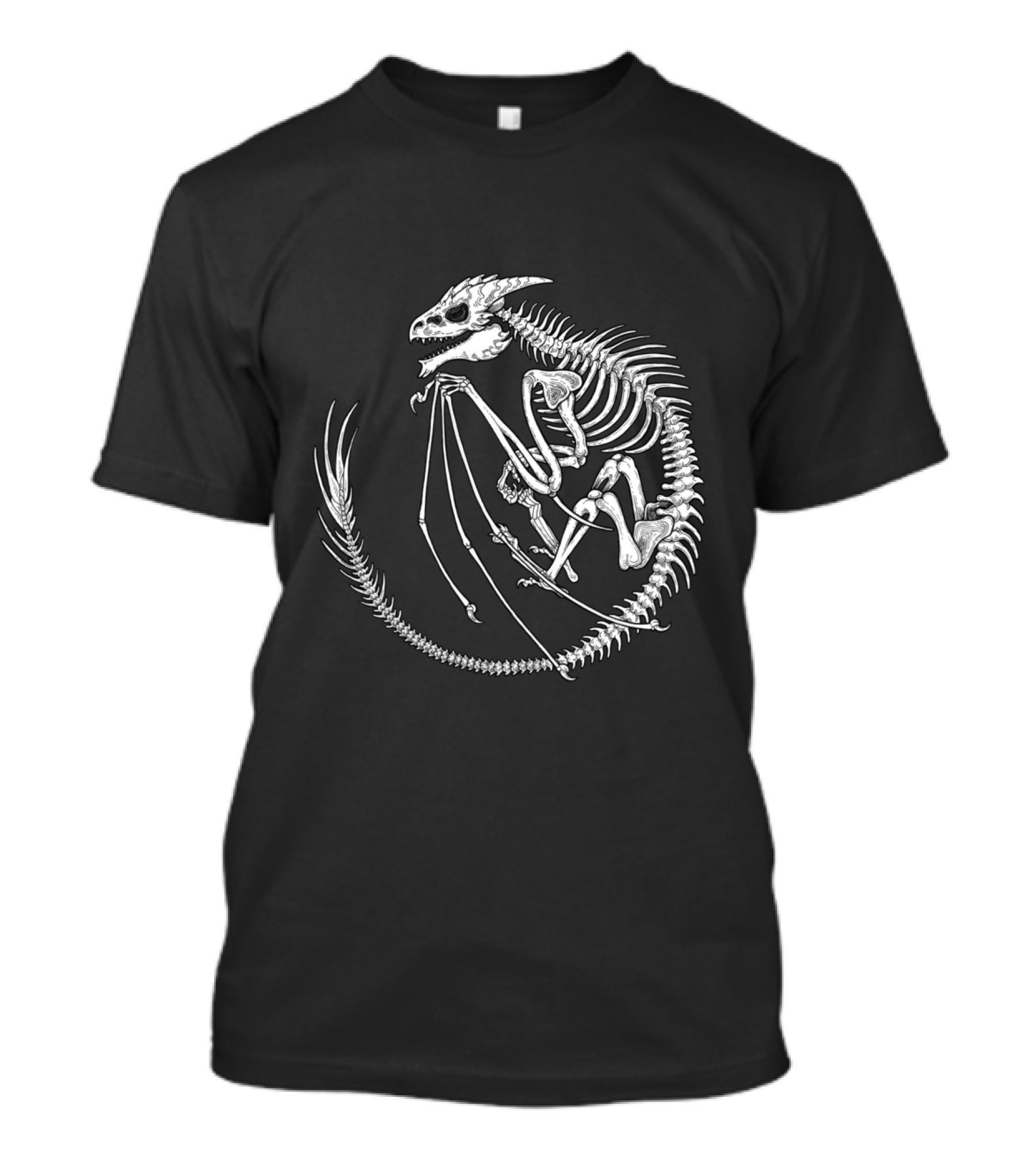 Dragon Fossil Skeleton T-Shirt