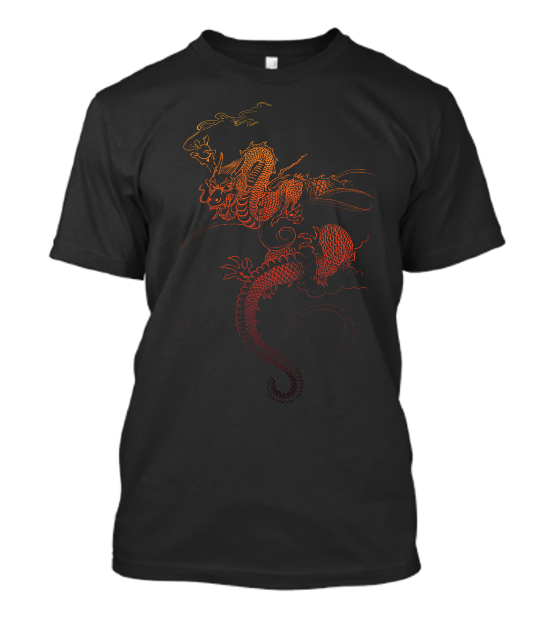 Dragon In The Clouds (Rainbow Fire) T-Shirt