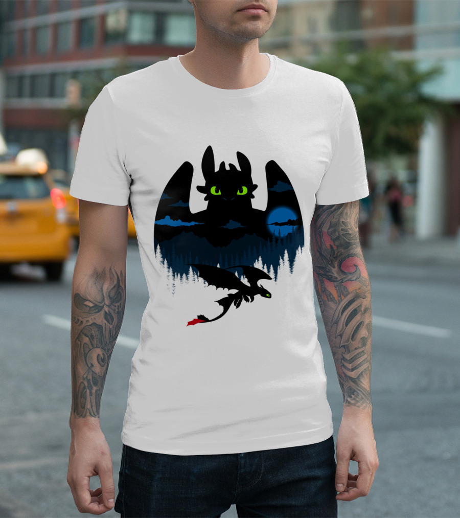 How To Train Nobody Dragon Night T-Shirt