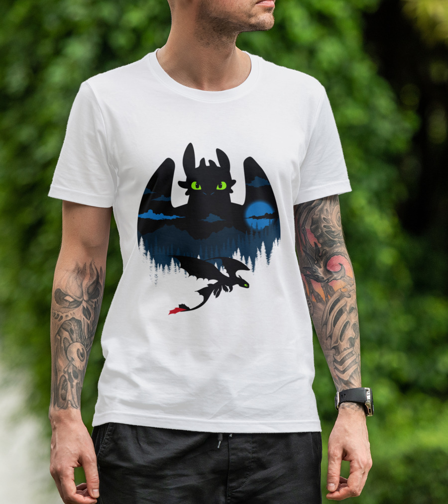 How To Train Nobody Dragon Night T-Shirt