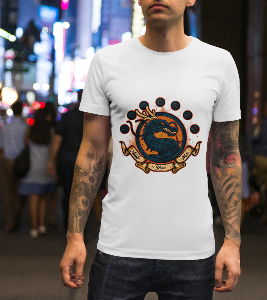 Dragon Ball Z Dragon Make Your Wish T-Shirt