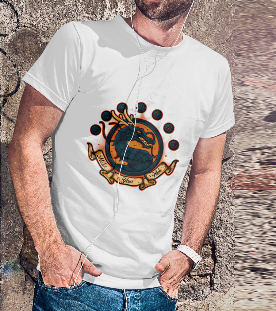 Dragon Ball Z Dragon Make Your Wish T-Shirt