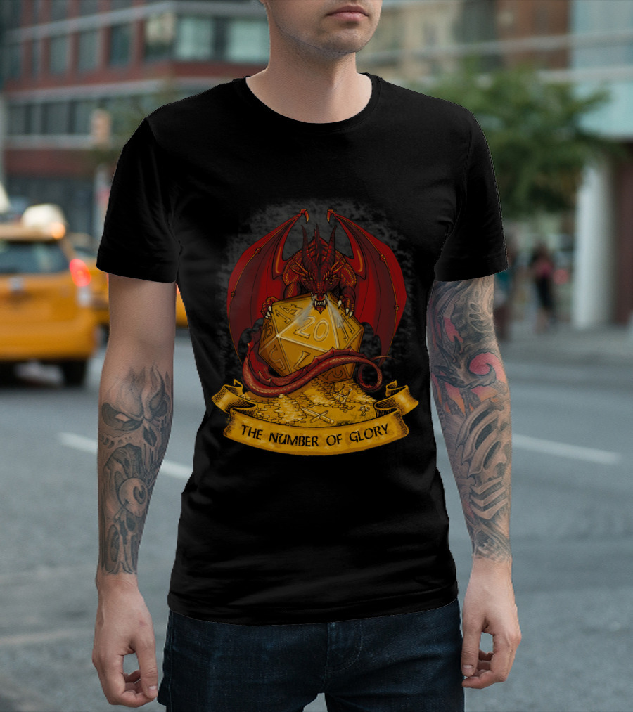 ROLL DRAGON THE NUMBER OF GLORY 20 T-Shirt