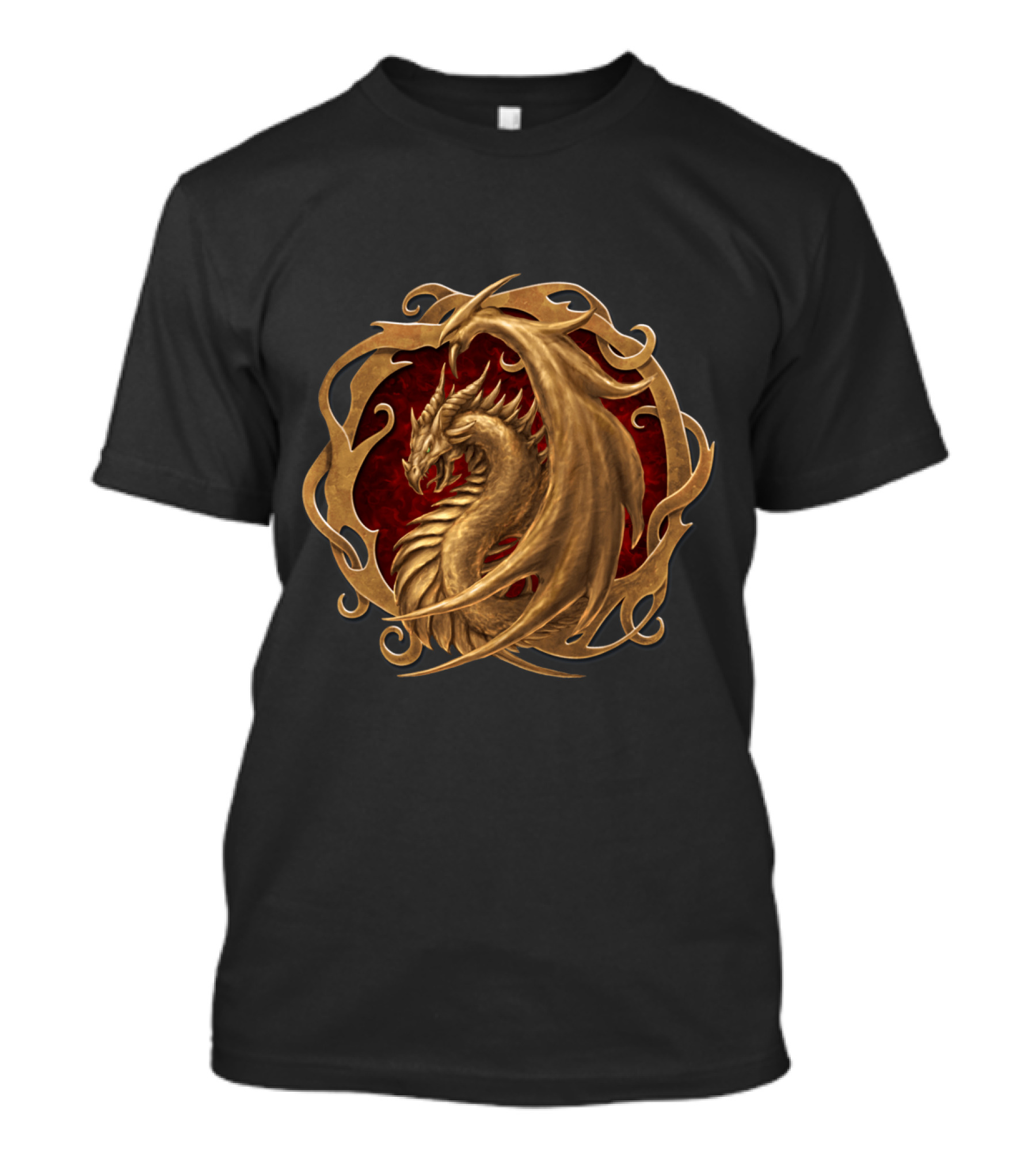 Talisman Golden Dragon Emblem T-Shirt