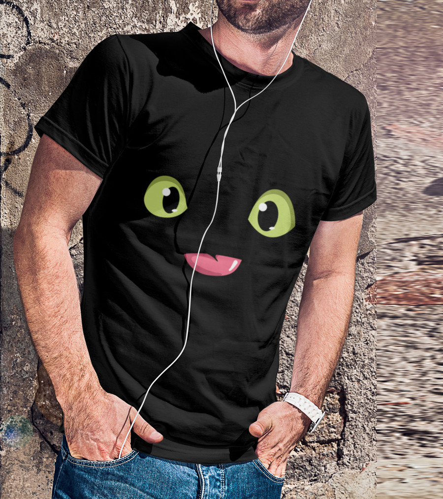 Toothless How To Train Your Dragon Eyes And Smile T-Shirt