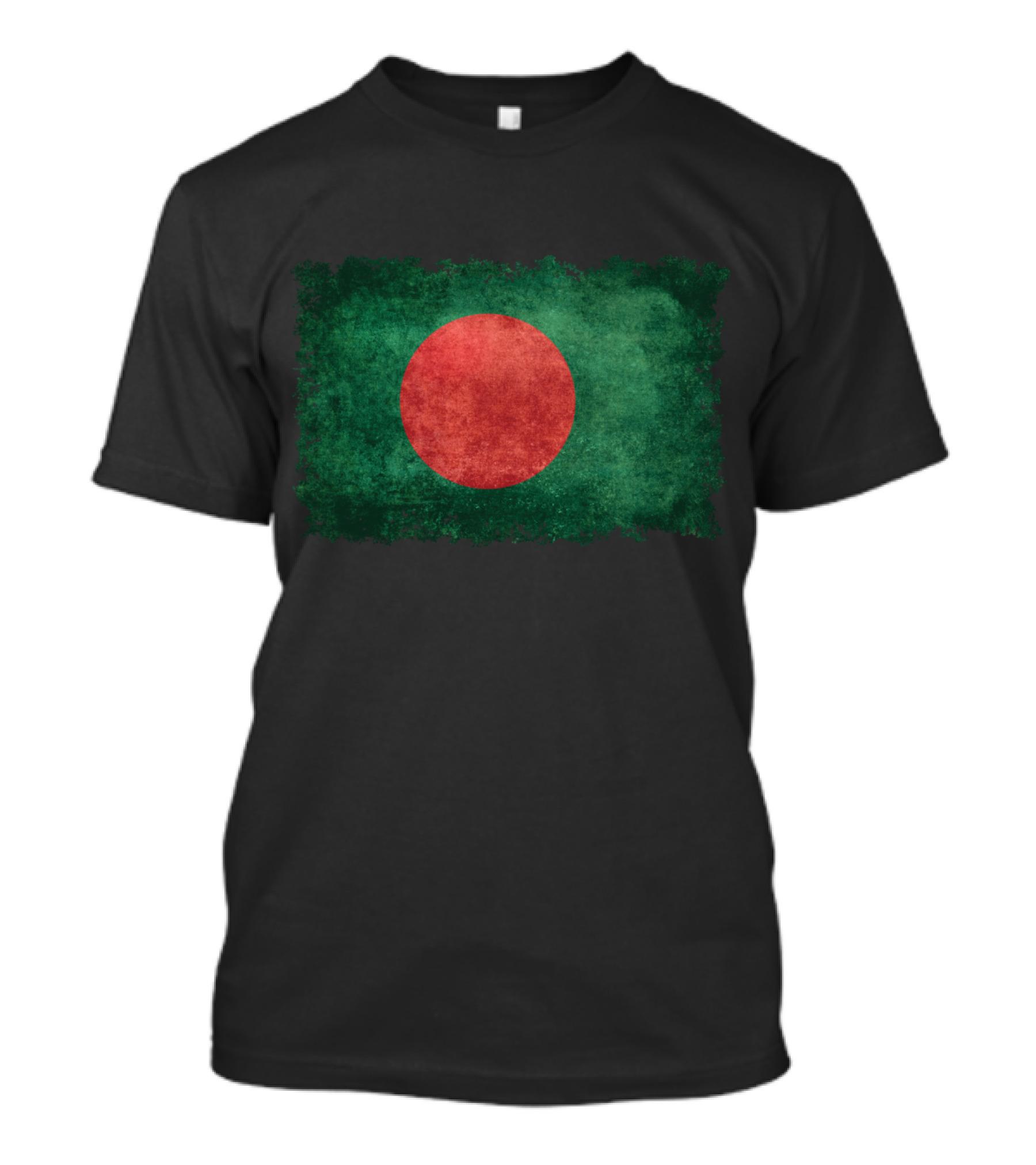 Vintage Bangladesh Flag Grunge T-Shirt