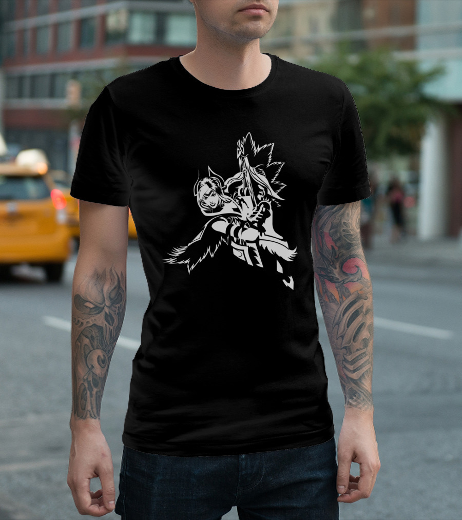 Quinn League of Legends Dark Iconic Archer T-Shirt