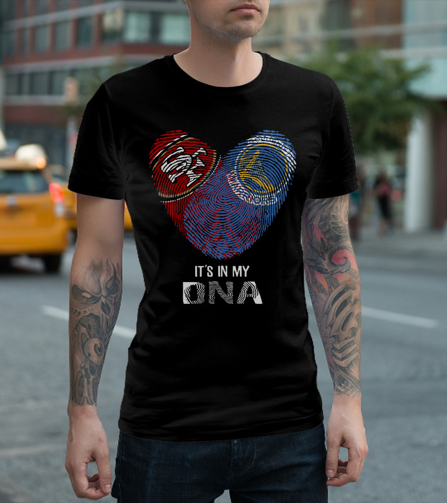 49ers Golden State Warriors It's In My DNA T-Shirt