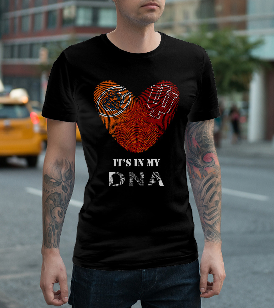 It's In My Dna Bears Hoosiers T-Shirt