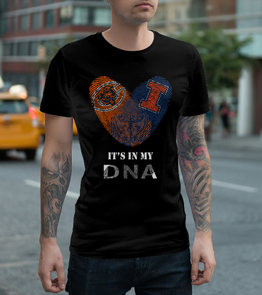 Chicago Bears Illinois It's In My DNA T-Shirt