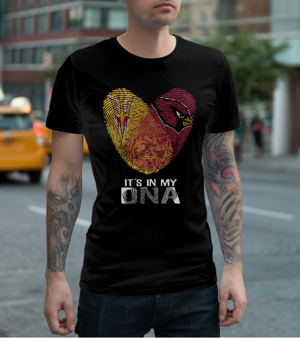 Cardinals Arizona State Sun Devils It's In My DNA T-Shirt